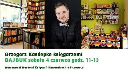 Grzegorz Kasdepke księgarzem!